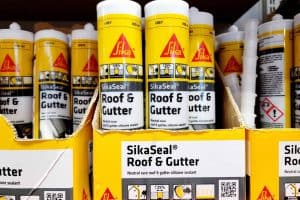 Sika silicone based gutter sealant
