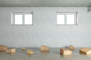 A flooding garage