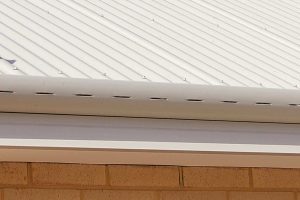 Quarter round slotted colorbond gutters in Australia